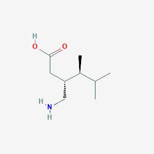 (3R,4S)-3-Aminomethyl-4,5-dimethyl-hexanoic acid