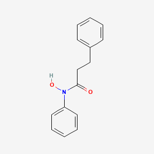 N-Hydroxy-N,3-diphenylpropanamide