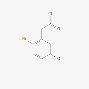 5-Methoxy-2-bromophenylacetyl chloride