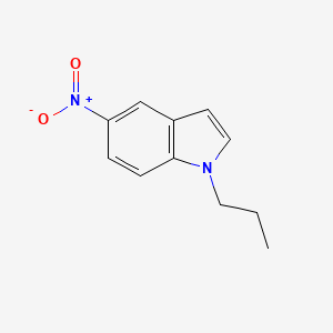 molecular formula C11H12N2O2 B8461100 5-Nitro-1-propyl-1H-indole 