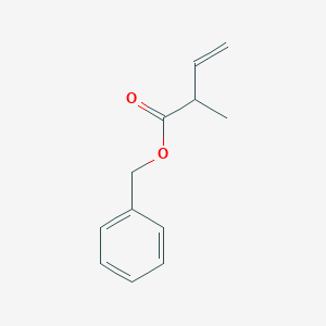 molecular formula C12H14O2 B8461151 Benzyl 2-methylbut-3-enoate 