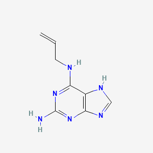 6-(Allylamino)-2-amino-9H-purine
