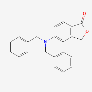 5-dibenzylamino-3H-isobenzofuran-1-one