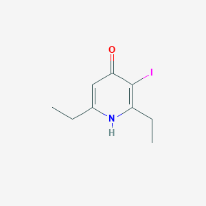 2,6-diethyl-3-iodo-4(1H)-pyridone
