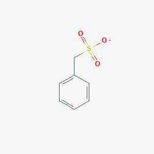 molecular formula C7H7O3S- B8461500 phenylmethanesulfonate 
