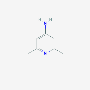 2-Ethyl-6-methyl-pyridin-4-ylamine