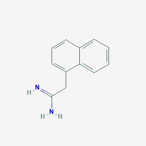 1-Naphthaleneethanimidamide