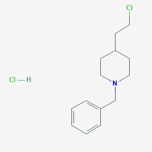 4-(2-Chloroethyl)-1-(phenylmethyl)piperidine hydrochloride