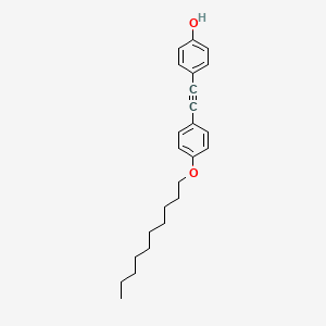 4-{[4-(Decyloxy)phenyl]ethynyl}phenol