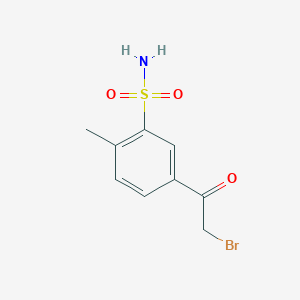 5-Bromoacetyl-2-methylbenzenesulfonamide