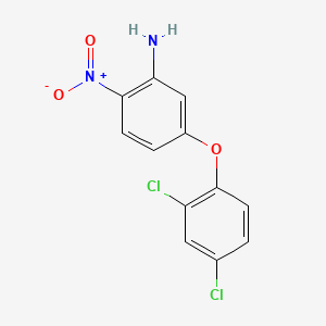 2-Nitro-5-(2,4-dichlorophenoxy)aniline