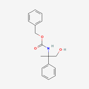 molecular formula C17H19NO3 B8461876 Benzyl 1-hydroxy-2-phenylpropan-2-ylcarbamate 
