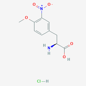 (S)-2-Amino-3-(4-methoxy-3-nitrophenyl)propanoic acid hydrochloride