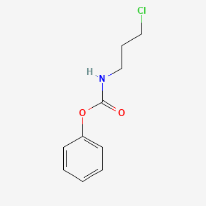 molecular formula C10H12ClNO2 B8461938 phenyl N-(3-chloropropyl)carbamate 
