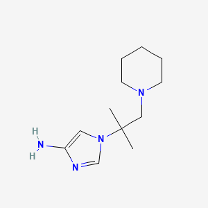 1-(1,1-Dimethyl-2-piperidin-1-yl-ethyl)-1H-imidazol-4-ylamine