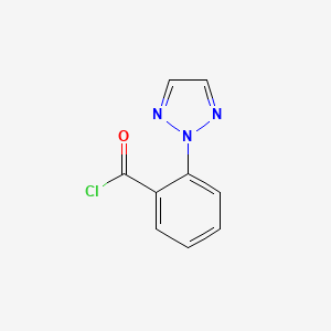 2-(2h-1,2,3-Triazol-2-yl)benzoyl chloride