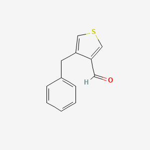 molecular formula C12H10OS B8462020 4-Benzyl-thiophene-3-carbaldehyde 
