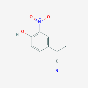3-Nitro-4-hydroxyphenyl-propionitrile