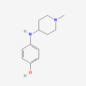 4-(1-Methylpiperidin-4-ylamino)phenol