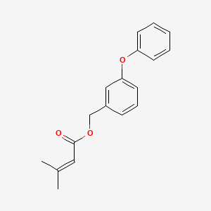 (3-Phenoxyphenyl)methyl 3-methylbut-2-enoate