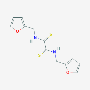 Ethanedithioamide, N,N'-bis(2-furanylmethyl)-(9CI)