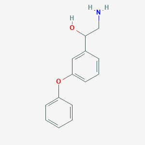 2-Amino-1-(3-phenoxyphenyl)ethanol