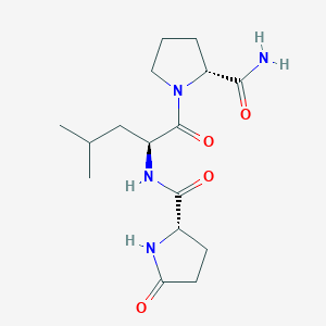 5-Oxo-L-prolyl-L-leucyl-D-prolinamide