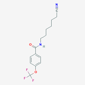 N-(6-Cyanohexyl)-4-(trifluoromethoxy)benzamide