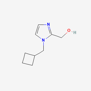 (1-(cyclobutylmethyl)-1H-imidazol-2-yl)methanol