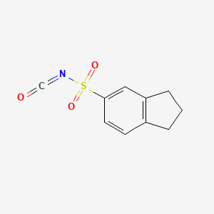 2,3-Dihydro5-indenylsulfonylisocyanate