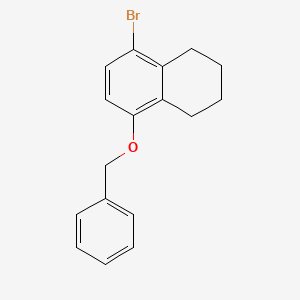 4-Bromo-5,6,7,8-tetrahydro-1-benzyloxynaphthalene
