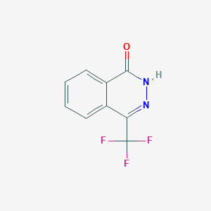 1(2H)-Phthalazinone, 4-(trifluoromethyl)-