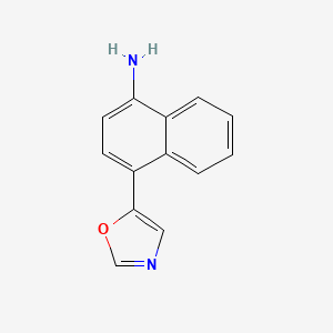 4-Oxazol-5-yl-naphthalen-1-ylamine