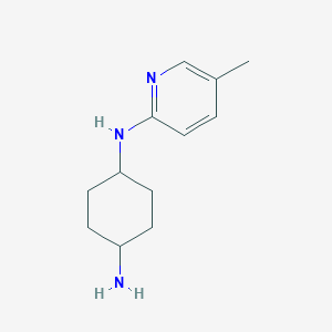 cis-N1-(5-Methylpyridin-2-YL)cyclohexane-1,4-diamine