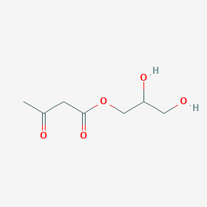 2,3-Dihydroxypropyl 3-oxobutanoate