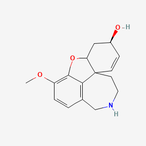 (6r)-3-Methoxy-5,6,9,10,11,12-hexahydro-4ah-[1]benzofuro[3a,3,2-ef][2]benzazepin-6-ol