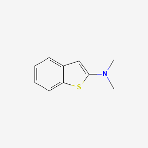 molecular formula C10H11NS B8462990 2-Dimethylaminobenzo[b]thiophene 
