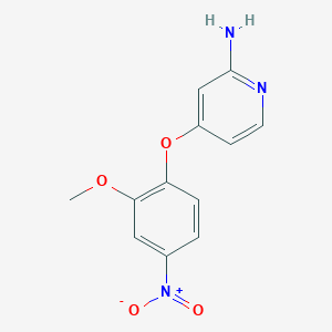 4-(2-Methoxy-4-nitrophenoxy)pyridin-2-amine