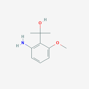 2-(2-Amino-6-methoxyphenyl)propan-2-ol