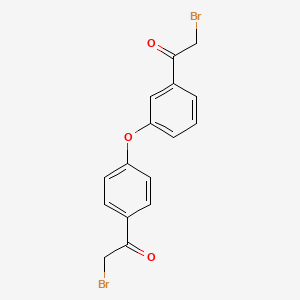 2-Bromo-1-(3-(4-(2-bromoacetyl)phenoxy)phenyl)ethanone