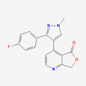 molecular formula C17H12FN3O2 B8463155 CK1-IN-2 