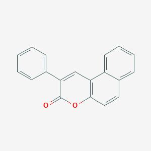 2-Phenylbenzo[f]chromen-3-one