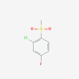 2-Chloro-4-fluoro-1-(methylsulfonyl)benzene