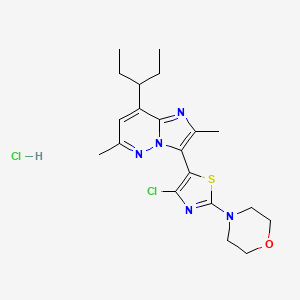molecular formula C20H27Cl2N5OS B8464256 LY2420987 