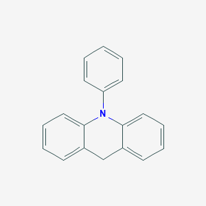 molecular formula C19H15N B084643 10-Phenyl-9H-acridine CAS No. 10336-24-0