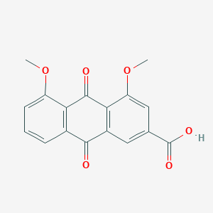 2-Anthracenecarboxylic acid, 9,10-dihydro-4,5-dimethoxy-9,10-dioxo-
