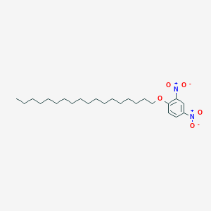 molecular formula C24H40N2O5 B8464537 2,4-Dinitro-1-(octadecyloxy)benzene CAS No. 64022-29-3
