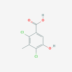 2,4-Dichloro-5-hydroxy-3-methylbenzoic acid