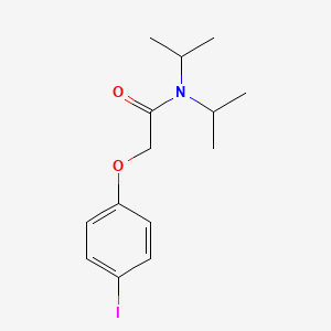 N,N-bis-(isopropyl)-2-(4-iodophenoxy)-acetamide