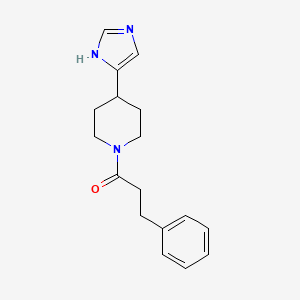1-(3-phenylpropionyl)-4-(1H-imidazol-4-yl)piperidine